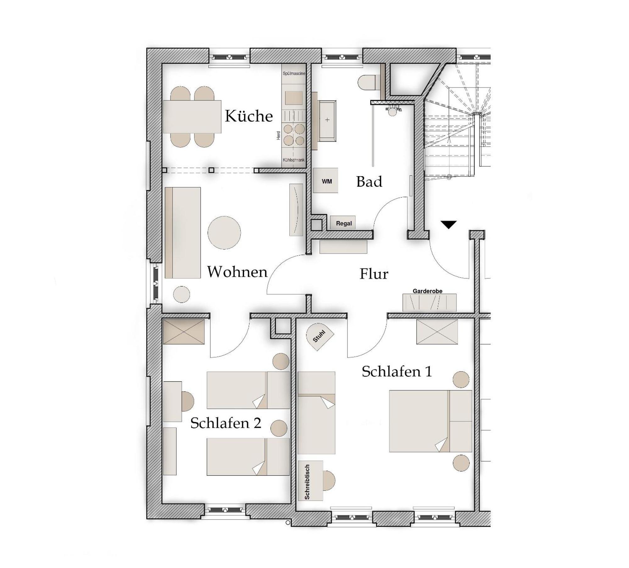 Altstadt-Ferienwohnungen Brunswick Chambre photo